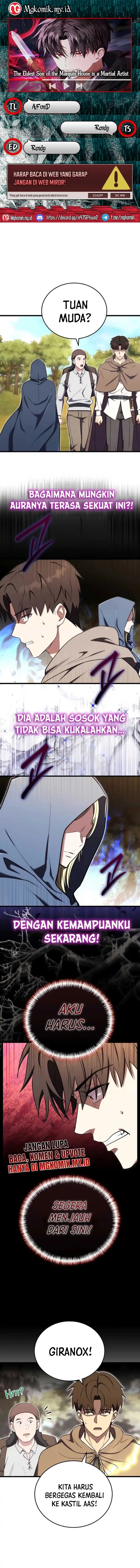 The Eldest Son of the Marquis House is a Martial Artist Chapter 20 Gambar 1