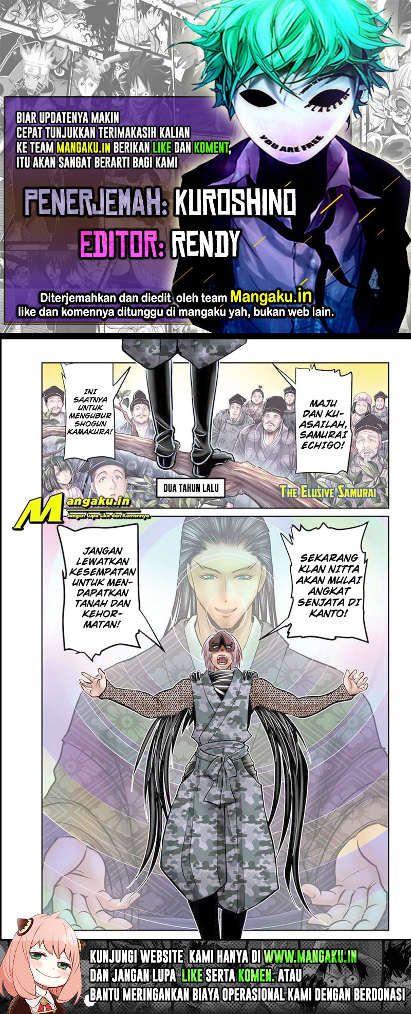 The Elusive Samurai Chapter 48 Gambar 1