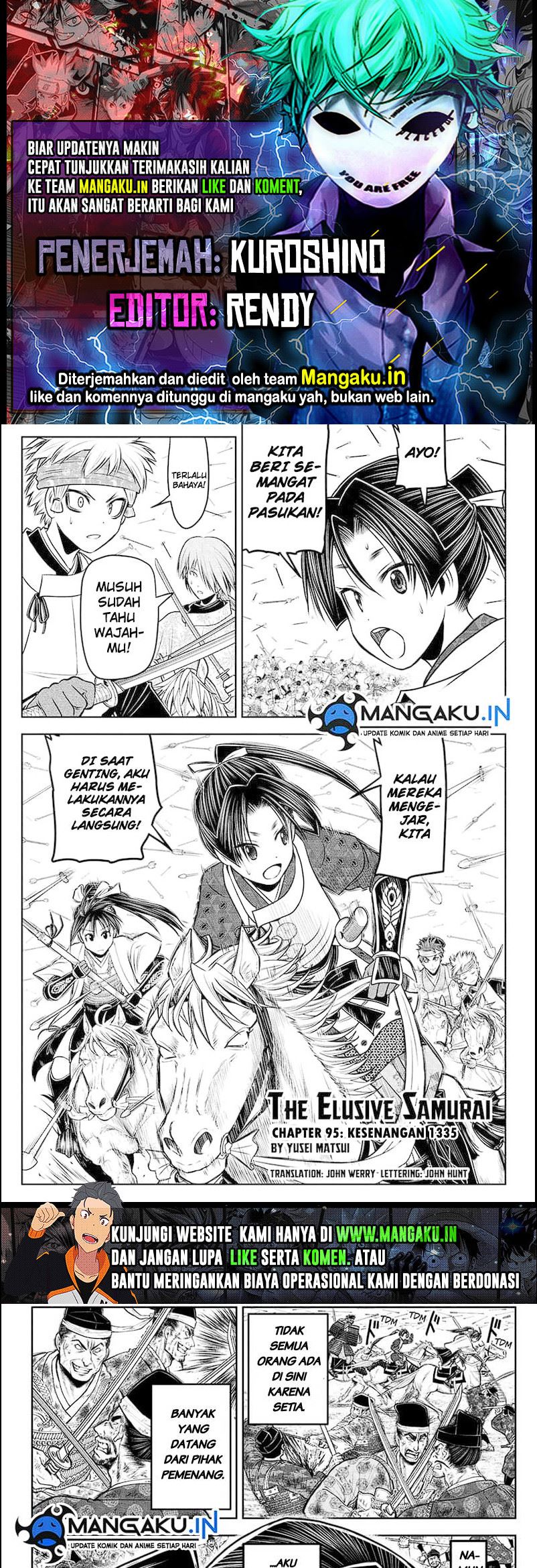 The Elusive Samurai Chapter 95 Gambar 1