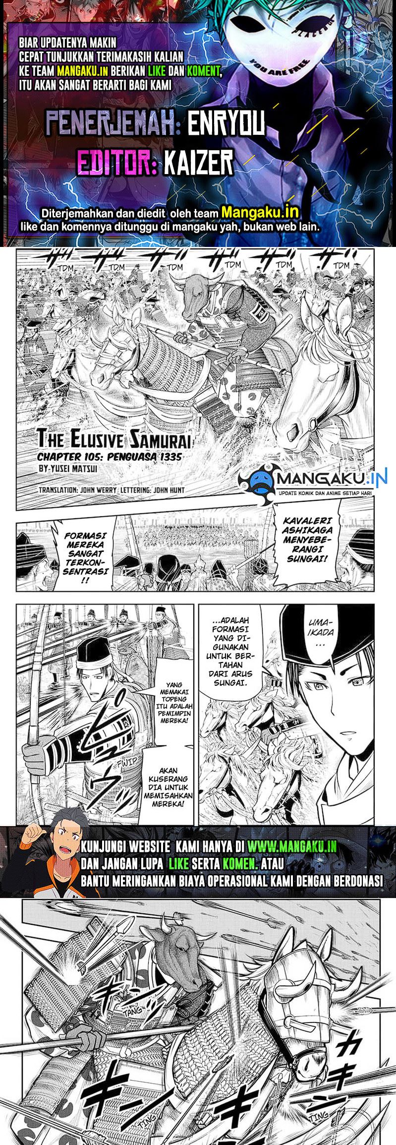 The Elusive Samurai Chapter 105 Gambar 1