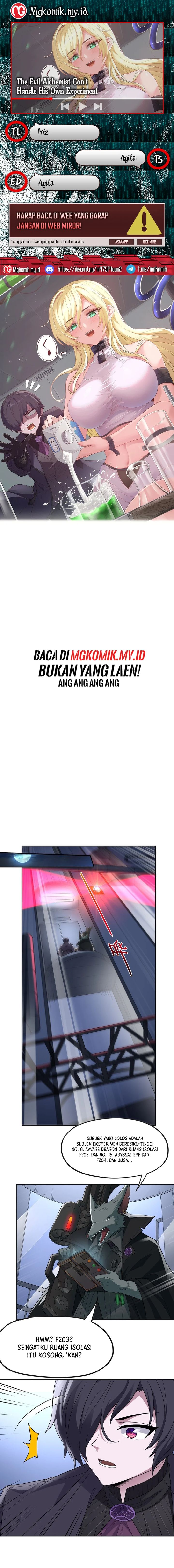The Evil Alchemist Can’t Handle His Own Experiment Chapter 05 Gambar 1