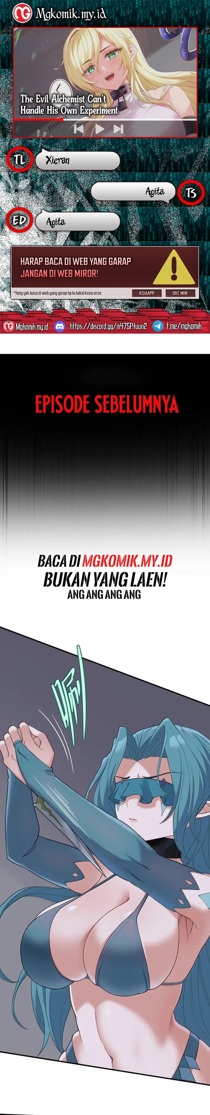 The Evil Alchemist Can’t Handle His Own Experiment Chapter 39 Gambar 1