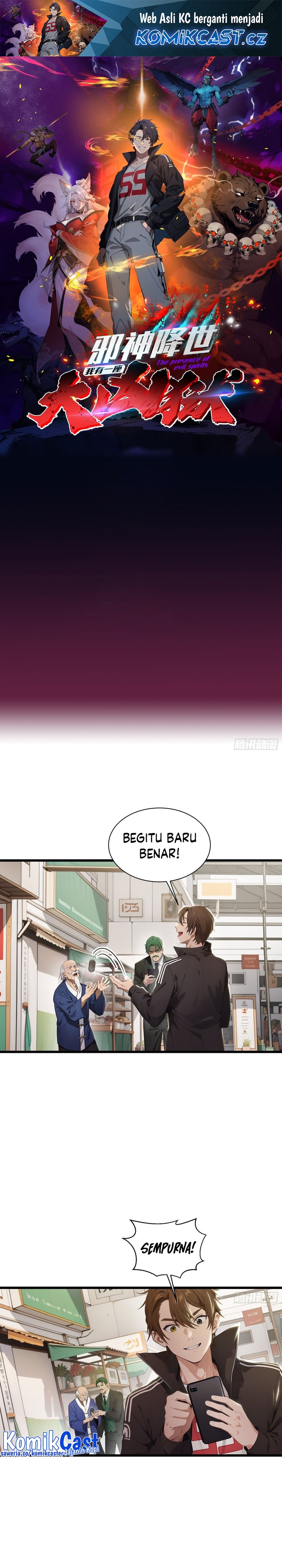 The Evil God Descends, I Own Great Hell Chapter 05 Gambar 2