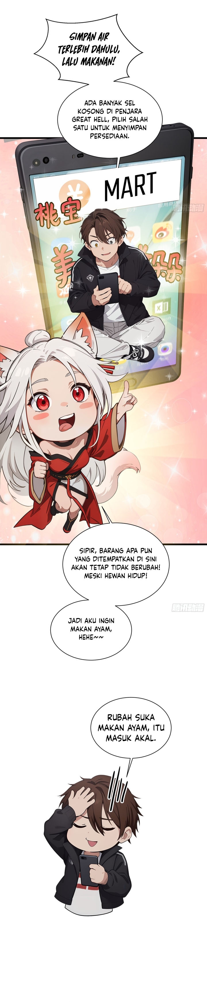 The Evil God Descends, I Own Great Hell Chapter 05 Gambar 3