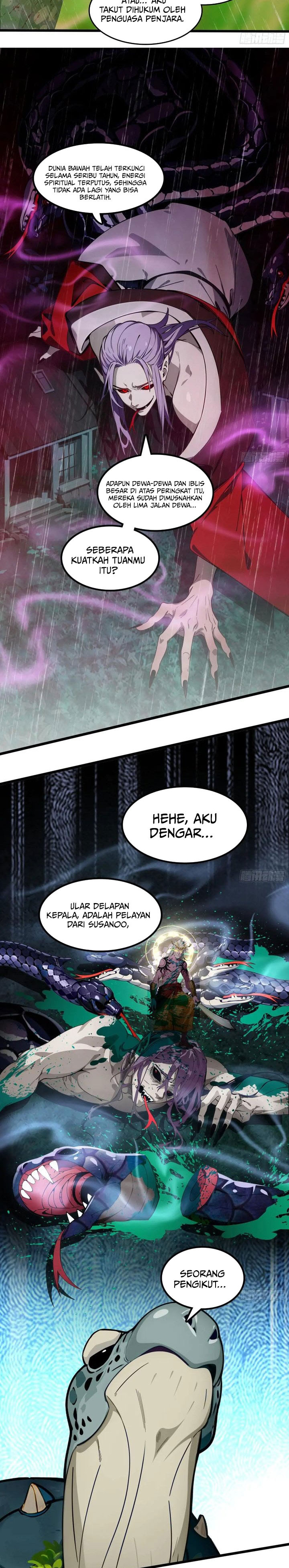 The Evil God Descends, I Own Great Hell Chapter 47 Gambar 7