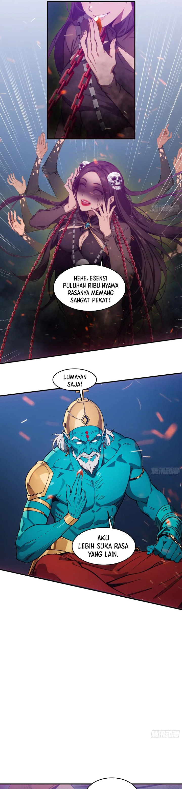 The Evil God Descends, I Own Great Hell Chapter 69 Gambar 8