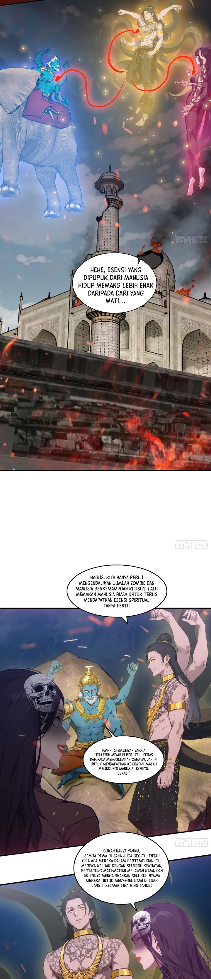 The Evil God Descends, I Own Great Hell Chapter 69 Gambar 11