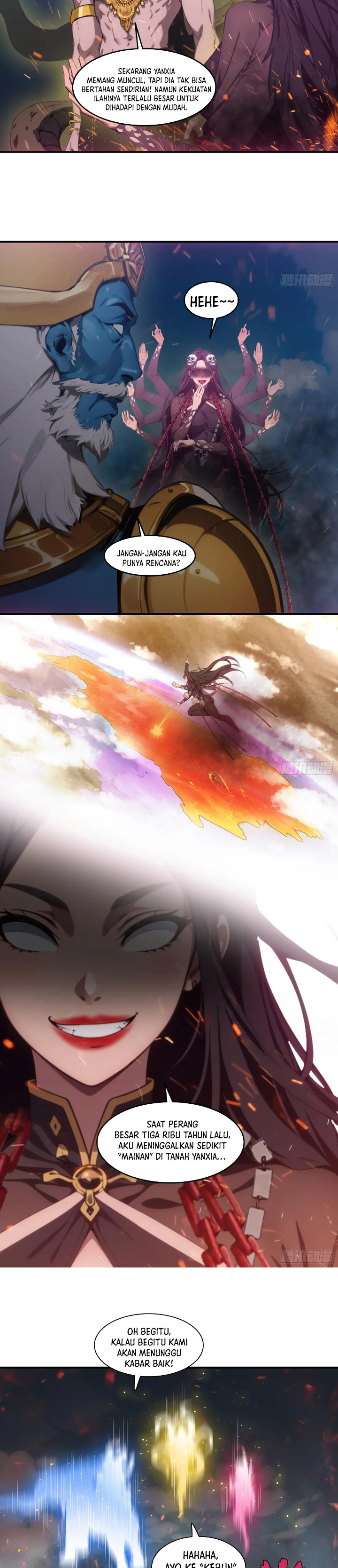 The Evil God Descends, I Own Great Hell Chapter 69 Gambar 12