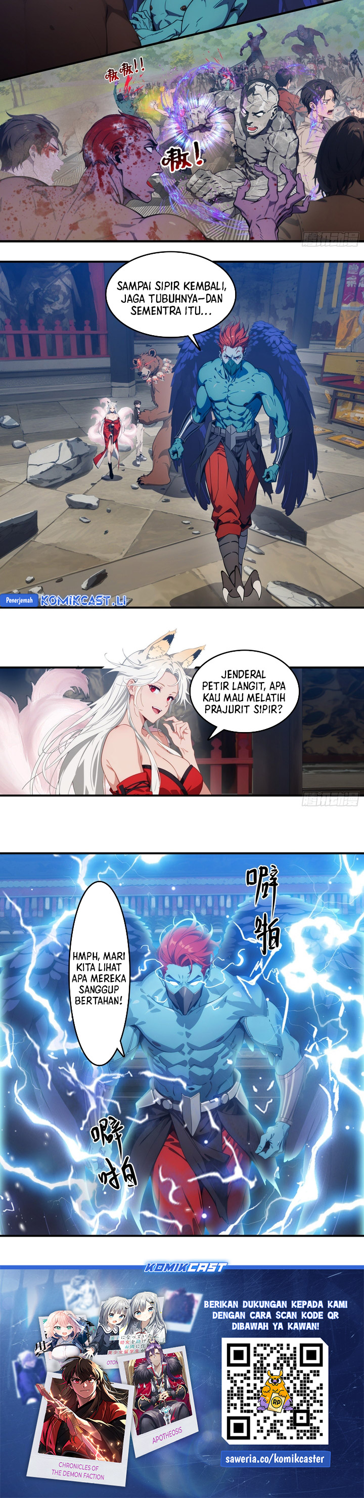 The Evil God Descends, I Own Great Hell Chapter 84 Gambar 13