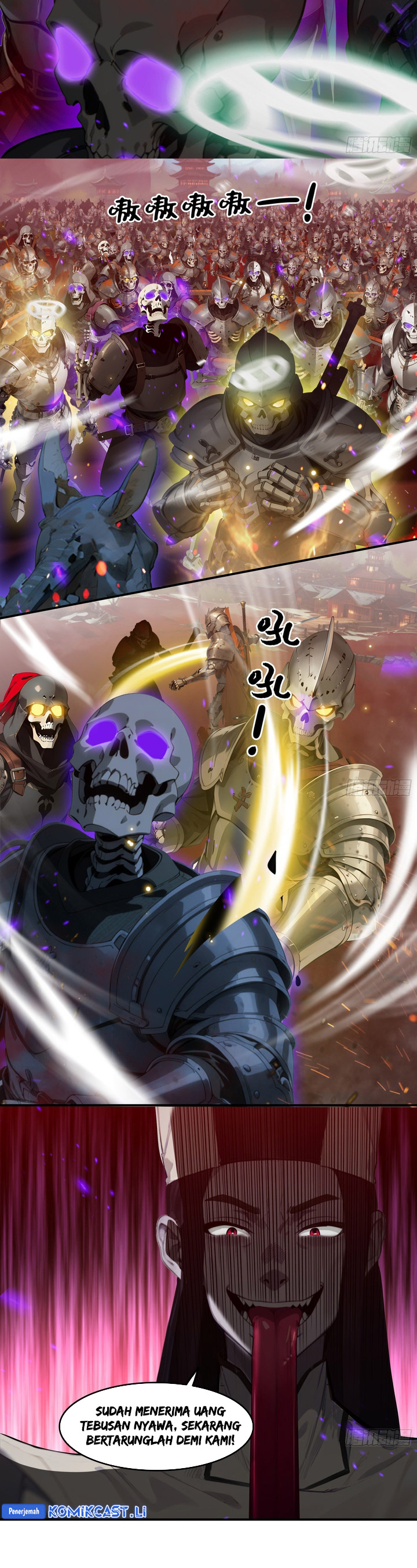 The Evil God Descends, I Own Great Hell Chapter 85 Gambar 8