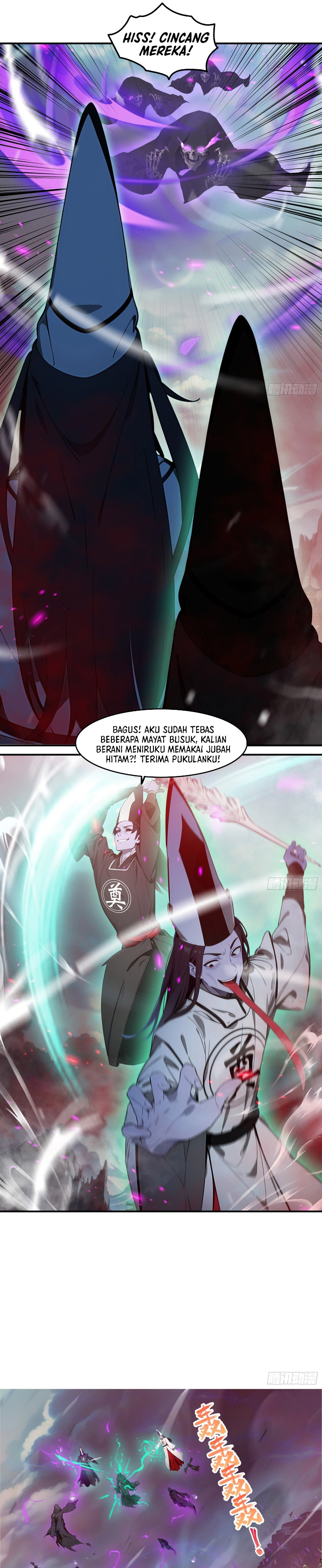 The Evil God Descends, I Own Great Hell Chapter 85 Gambar 9