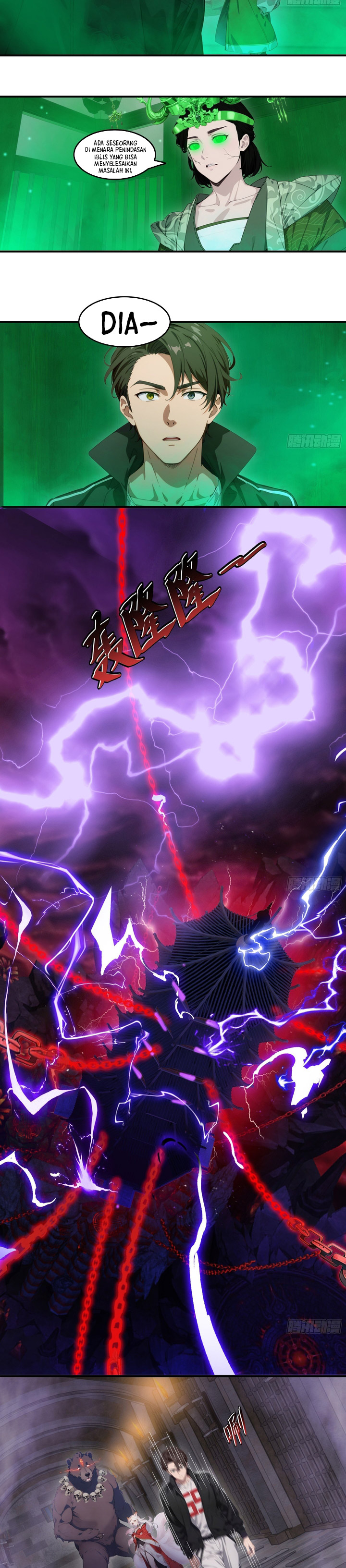 The Evil God Descends, I Own Great Hell Chapter 90 Gambar 9