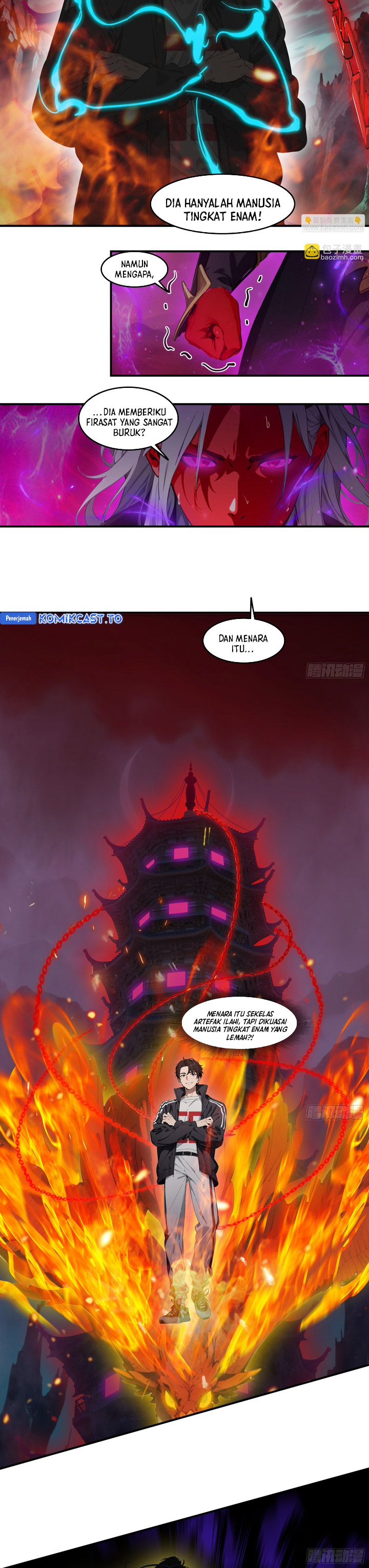 The Evil God Descends, I Own Great Hell Chapter 95 Gambar 4