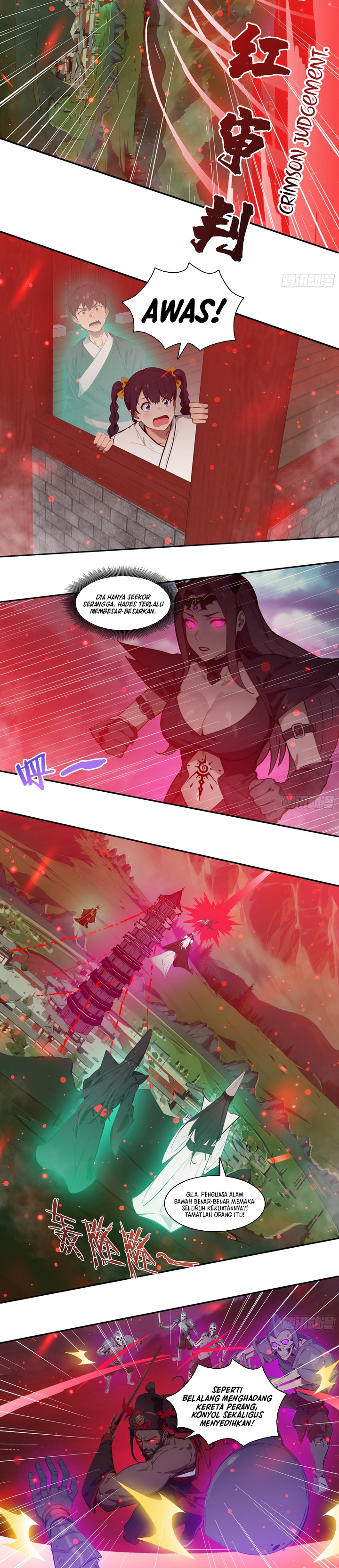 The Evil God Descends, I Own Great Hell Chapter 95 Gambar 6