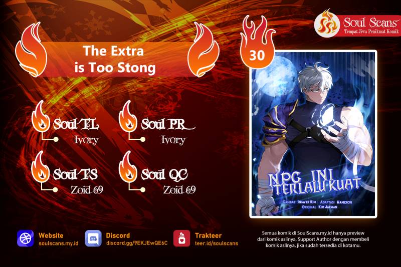 The Extra is Too Strong Chapter 30 Gambar 1