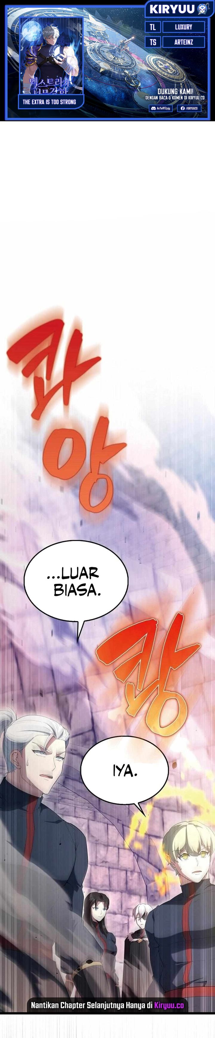 The Extra is Too Strong Chapter 69 Gambar 1
