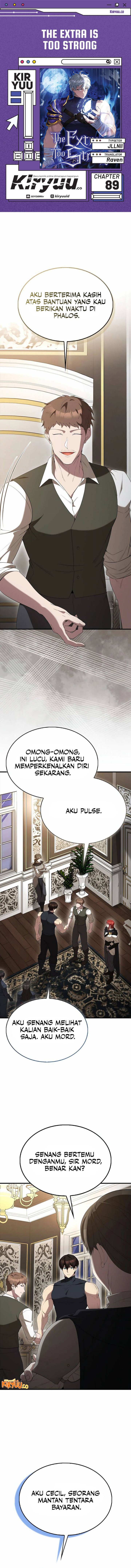 The Extra is Too Strong Chapter 89 Gambar 1