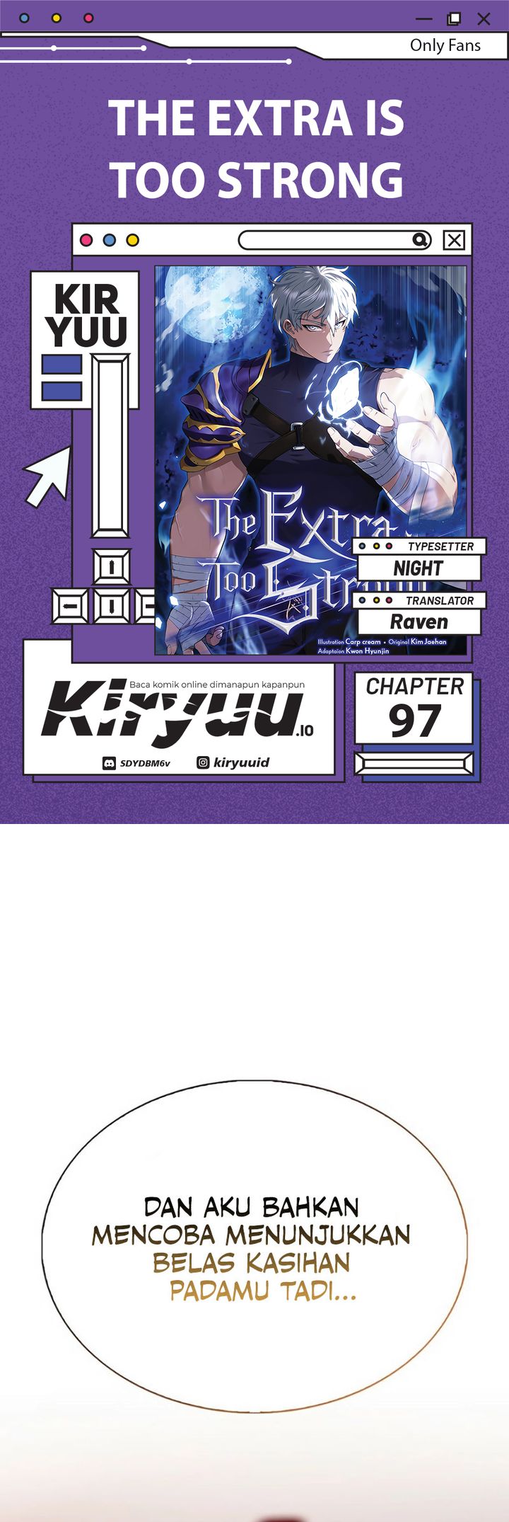 The Extra is Too Strong Chapter 97 Gambar 1