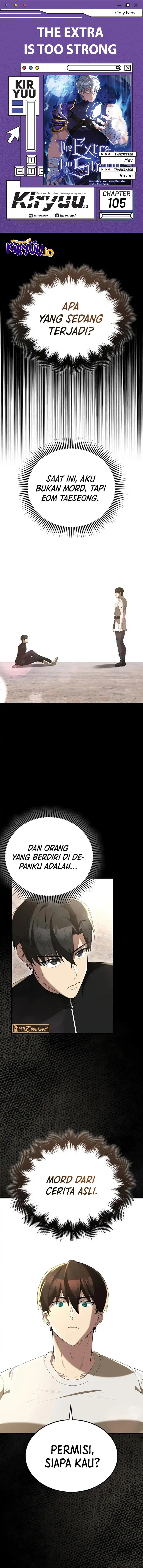 The Extra is Too Strong Chapter 105 Gambar 1