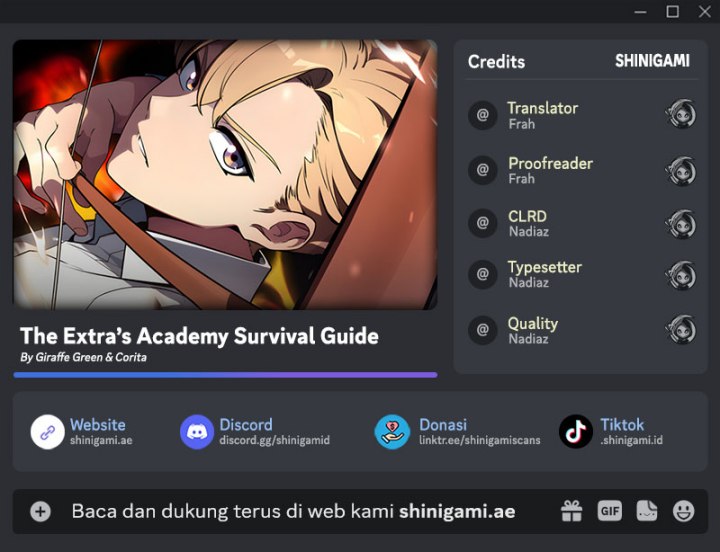 The Extra’s Academy Survival Guide Chapter 32 Gambar 1