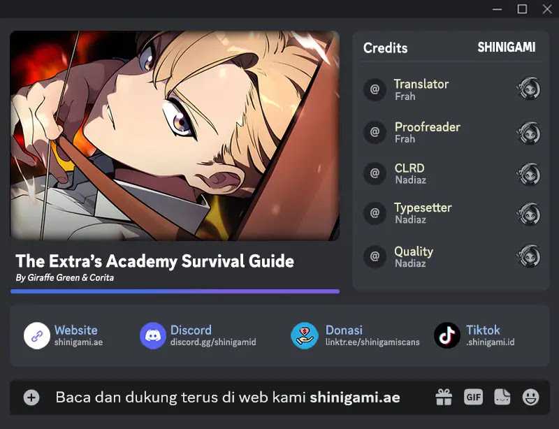 The Extra’s Academy Survival Guide Chapter 46 Gambar 1