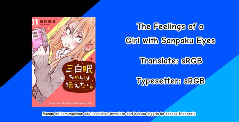 The Feelings of a Girl with Sanpaku Eyes Chapter 10.2 Gambar 1