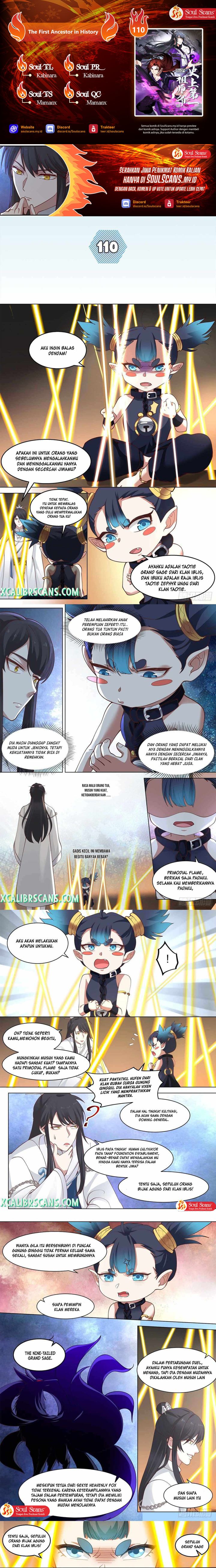 The First Ancestor in History Chapter 110 Gambar 1
