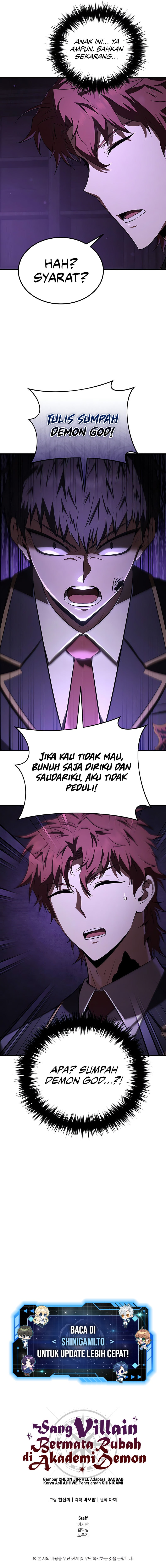 The Fox-Eyed Villain Of The Demon Academy Chapter 32 Gambar 16