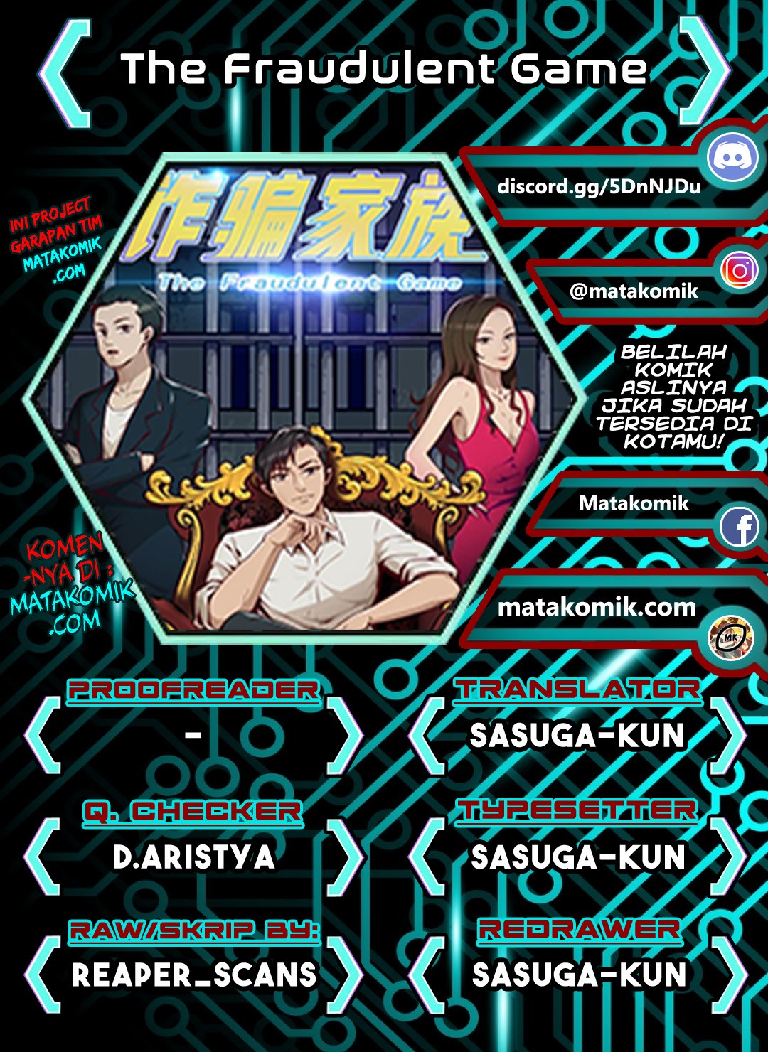 The Fraudulent Game Chapter 05 Gambar 1