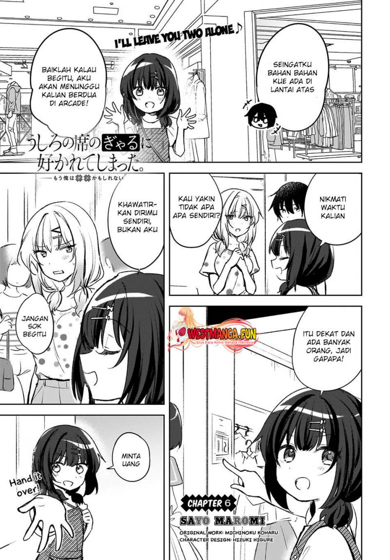 The Gal Sitting Behind Me Likes Me -Maybe I’m Screwed Already- Chapter 06 Gambar 3