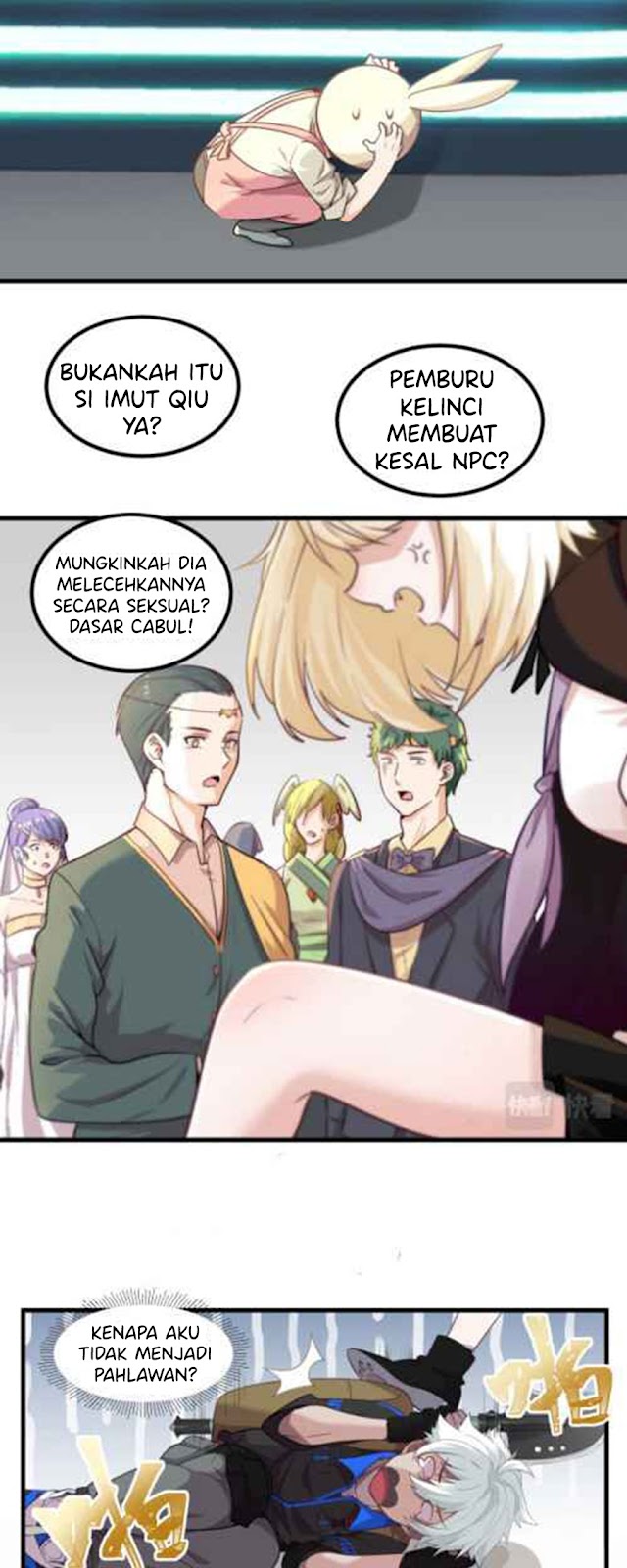 The Game Invades the Earth Chapter 04 Gambar 14