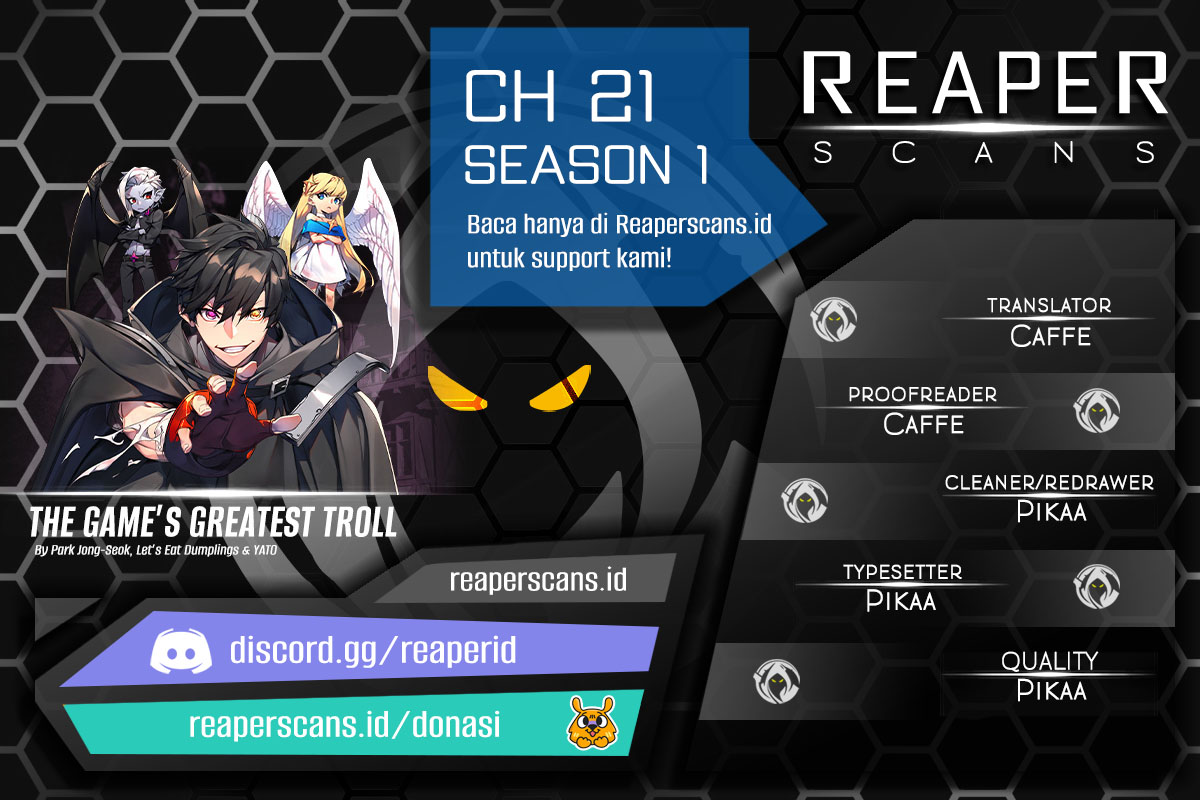 The Game’s Top Troll (The Game’s Greatest Troll) Chapter 21 Gambar 1