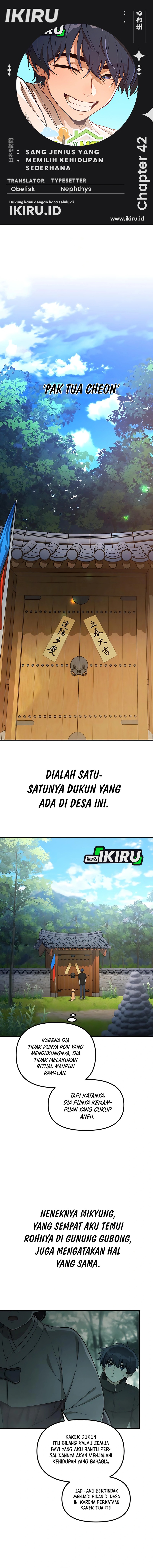 The Genius Decided to Live an Ordinary Life Chapter 42 Gambar 1