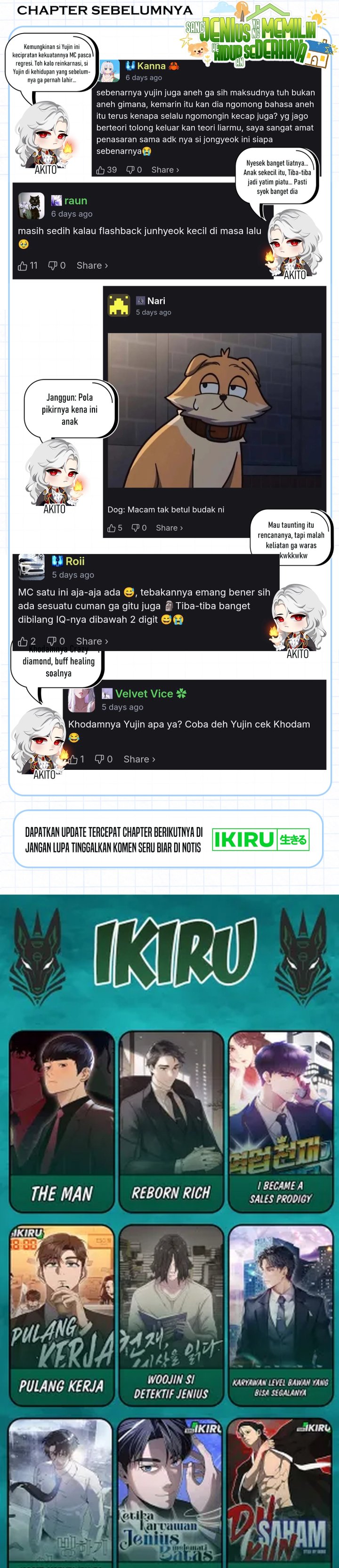 The Genius Decided to Live an Ordinary Life Chapter 52 Gambar 37