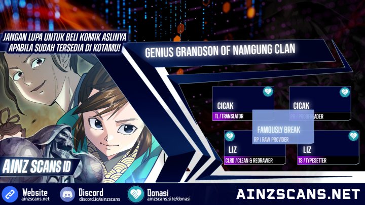 The Genius Grandson of Namgung Clan Chapter 45 Gambar 1