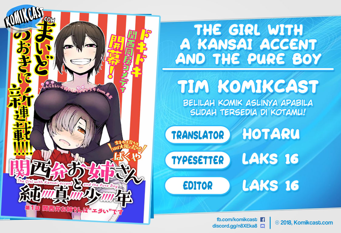 The Girl with a Kansai Accent and the Pure Boy Chapter 05 Gambar 1