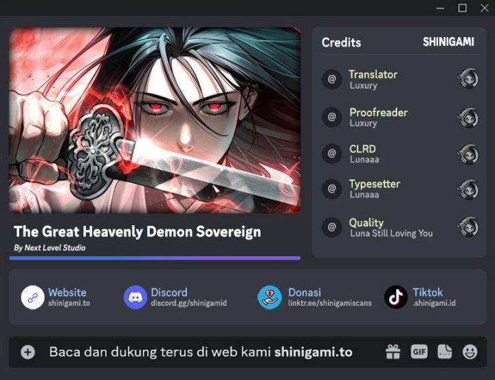 The Great Heavenly Demon Sovereign Chapter 09 Gambar 1