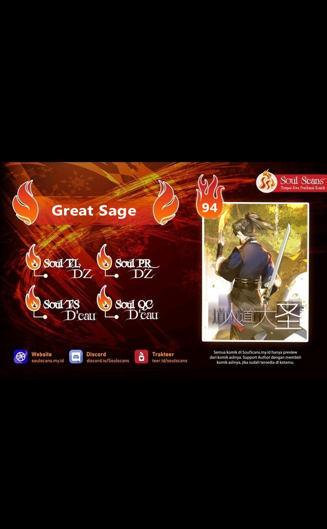 The Great Sage Of Humanity Chapter 94 Gambar 1