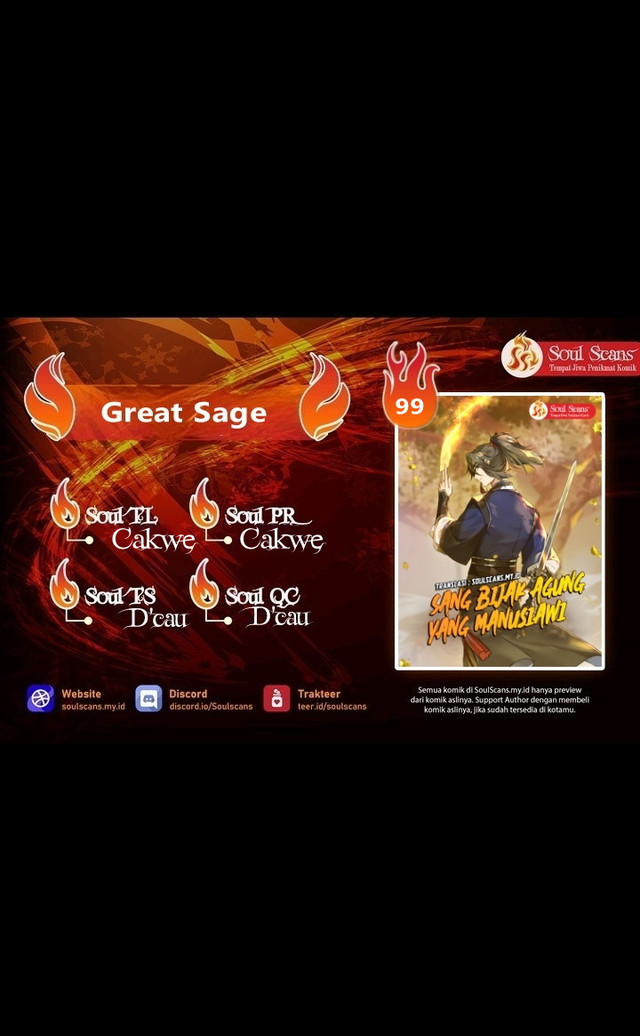 The Great Sage Of Humanity Chapter 99 Gambar 1