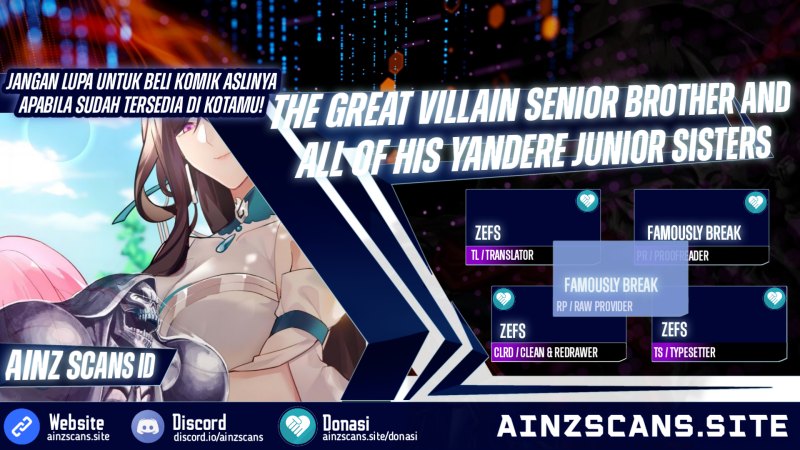The Great Villain Senior Brother and All of His Yandere Junior Sisters Chapter 62 Gambar 1