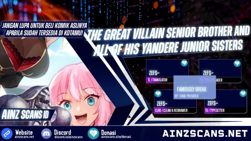 The Great Villain Senior Brother and All of His Yandere Junior Sisters Chapter 89 Gambar 1