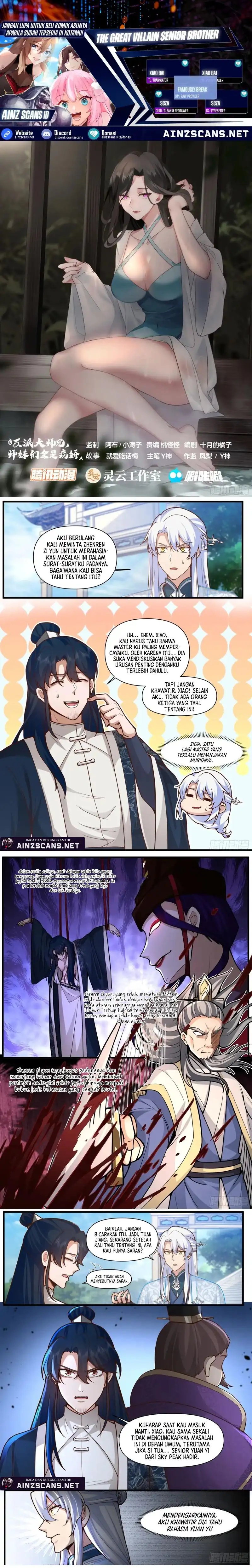 The Great Villain Senior Brother and All of His Yandere Junior Sisters Chapter 162 Gambar 1