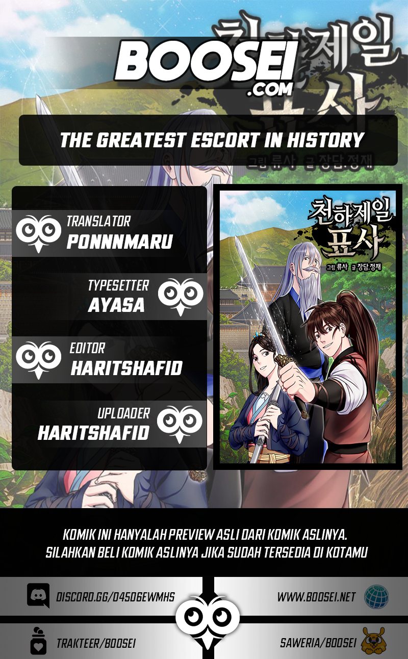 The Greatest Escort In History Chapter 38 Gambar 1