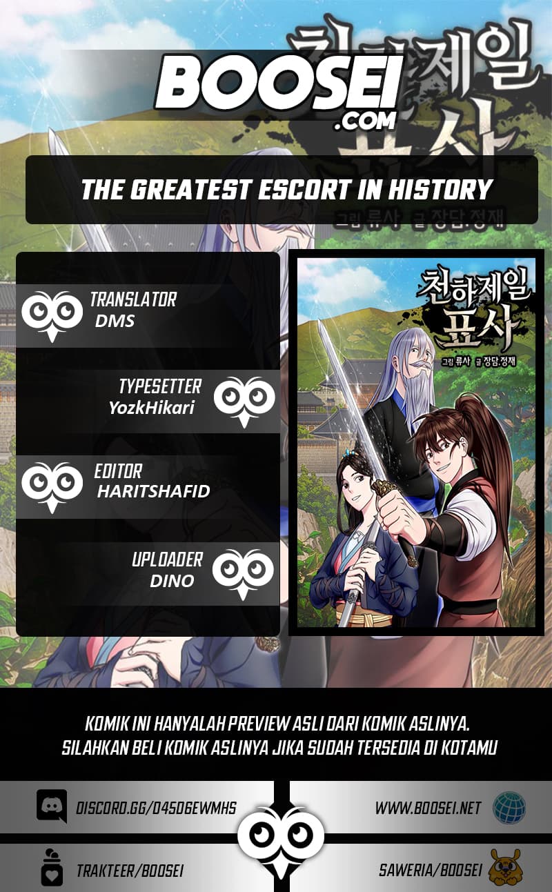The Greatest Escort In History Chapter 41 Gambar 1