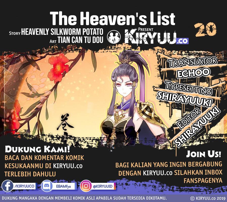The Heaven List Chapter 20 Gambar 1