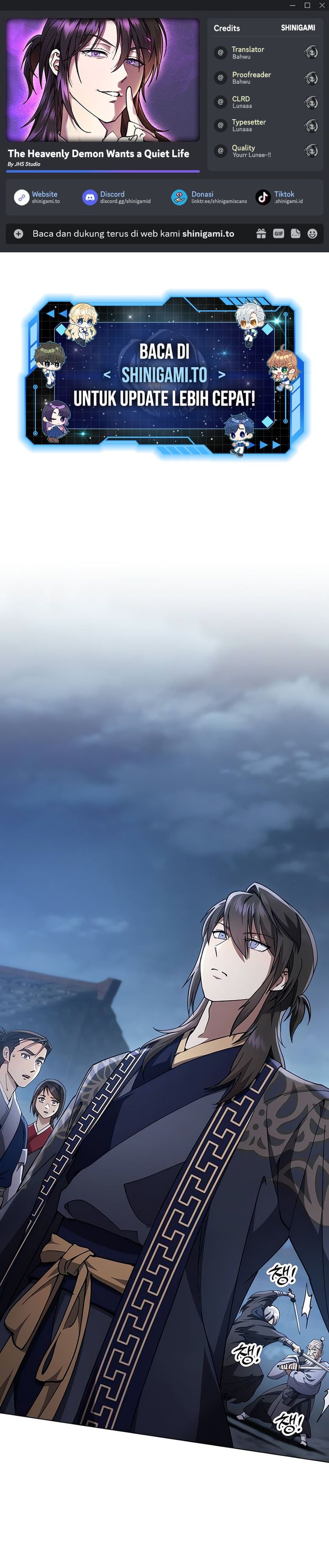 The Heavenly Demon Wants A Quiet Life Chapter 36 Gambar 1