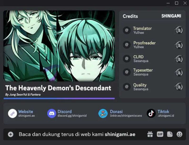The Heavenly Demon’s Descendant Chapter 20 Gambar 1