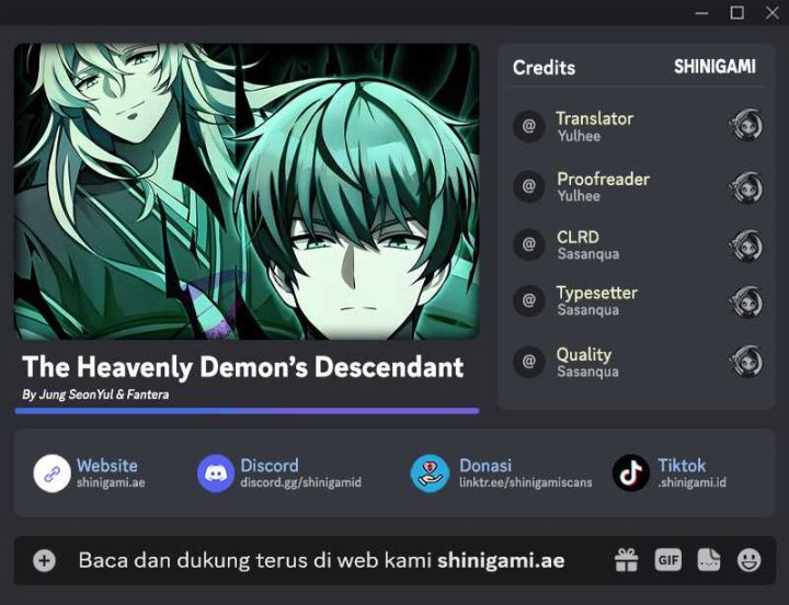 The Heavenly Demon’s Descendant Chapter 21 Gambar 1