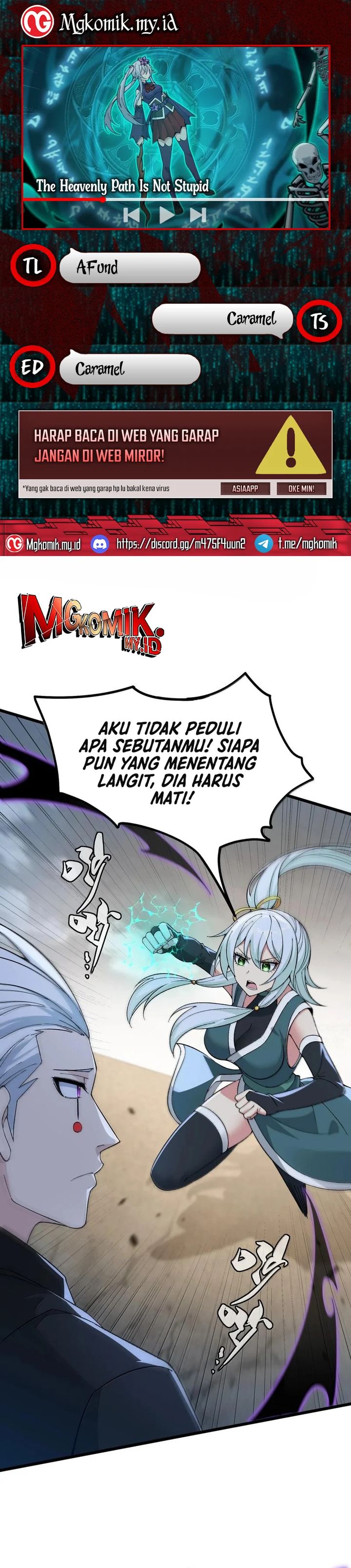 The Heavenly Path Is Not Stupid Chapter 104 Gambar 1