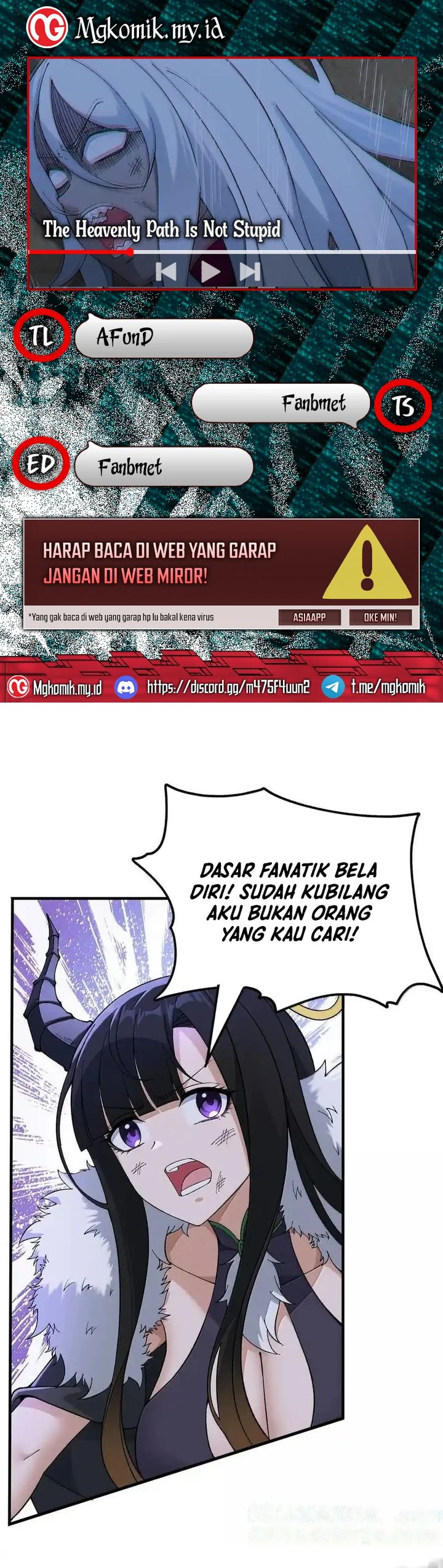 The Heavenly Path Is Not Stupid Chapter 110 Gambar 1